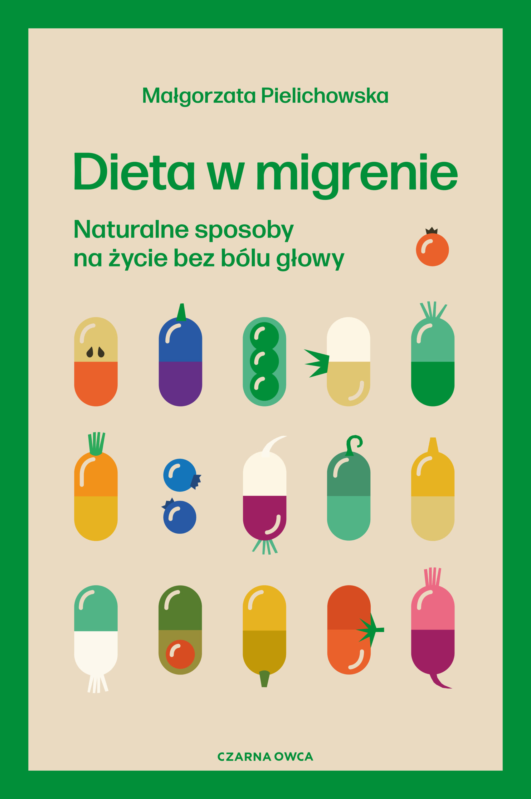 Tytuł: Dieta w migrenie. Naturalne sposoby na życie bez bólu głowy
Autor: Małgorzata Pielichowska
Wydawnictwo: Wydawnictwo Czarna Owca
Formaty: EPUB, MOBI