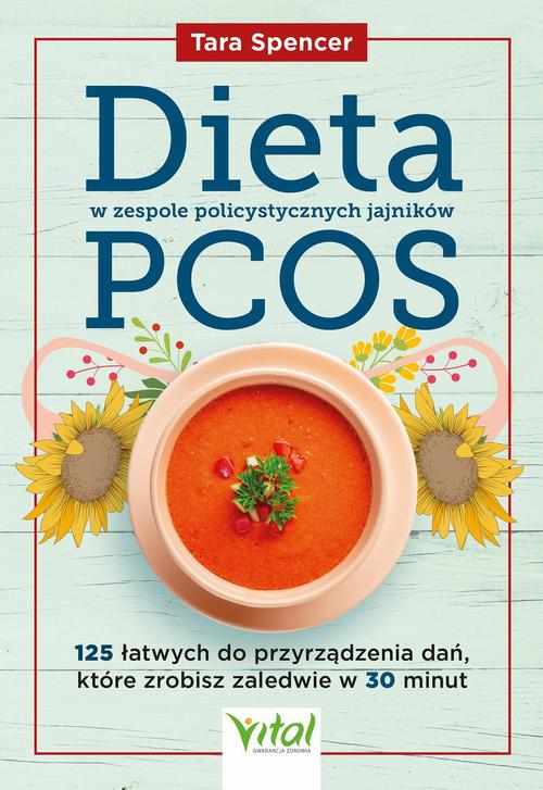 Dieta w zespole policystycznych jajników PCOS — okładka e-booka