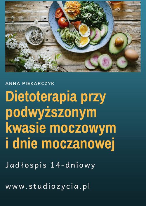 Tytuł: Dietoterapia przy podwyższonym kwasie moczowym i dnie moczanowej
Autor: Anna Piekarczyk
Wydawnictwo: Eprofess
Formaty: PDF