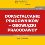 Dokształcanie pracowników – obowiązki pracodawcy — okładka e-booka