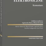 Doręczenia elektroniczne. Komentarz — okładka e-booka