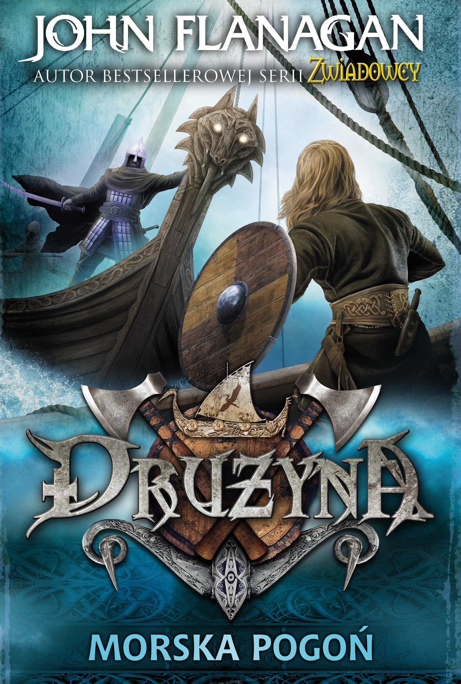 Tytuł: Drużyna. (#9). Morska pogoń. Drużyna. Tom 9
Autor: John Flanagan
Wydawnictwo: Jaguar
Formaty: EPUB, MOBI