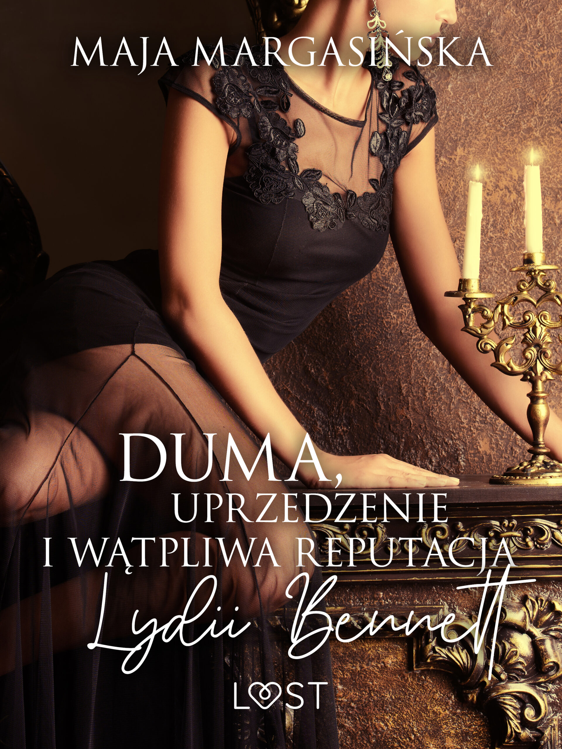 Duma, uprzedzenie i wątpliwa reputacja Lydii Bennett – opowiadanie erotyczne — okładka e-booka