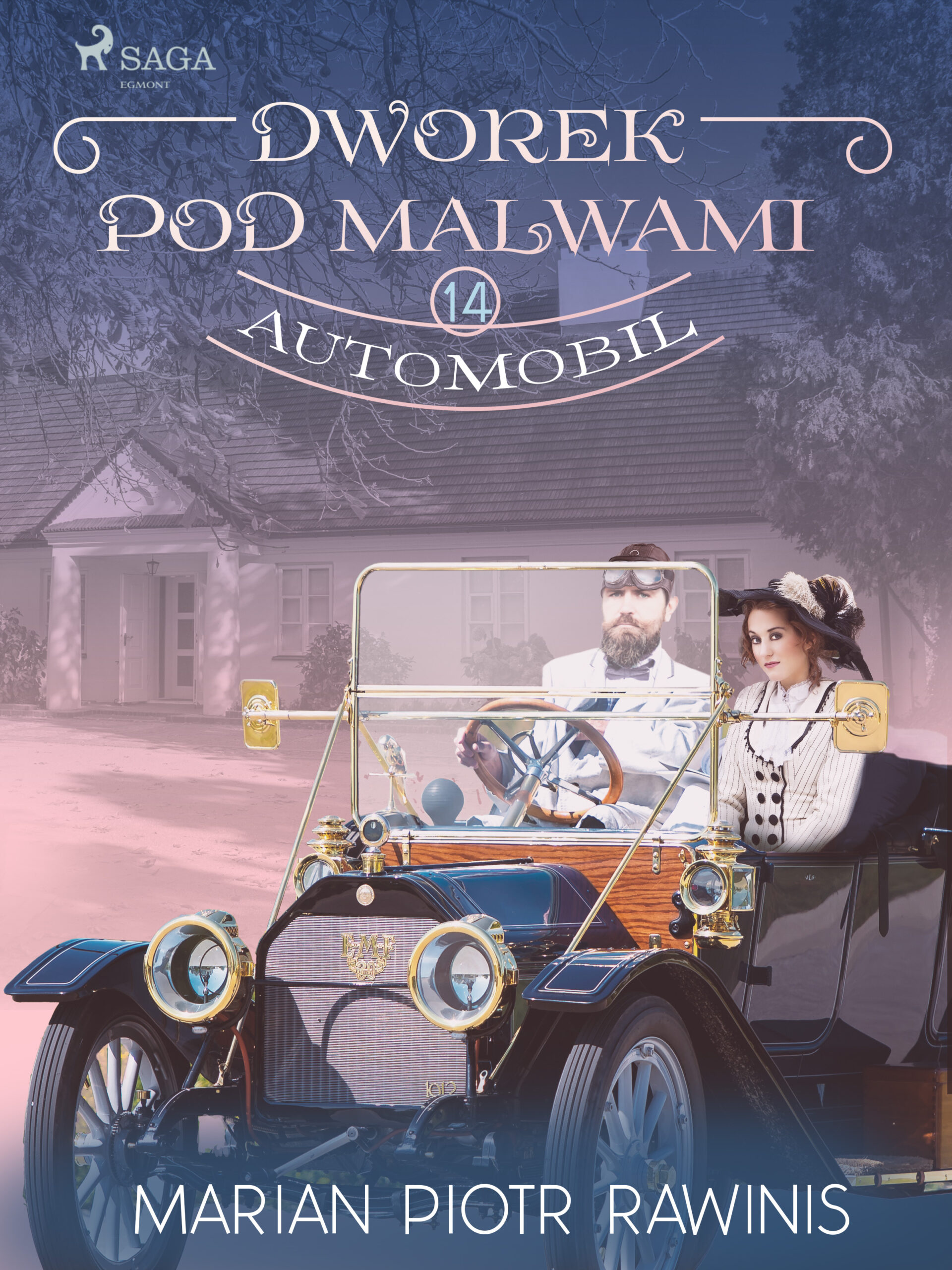 Dworek pod Malwami 14 - Automobil — okładka e-booka