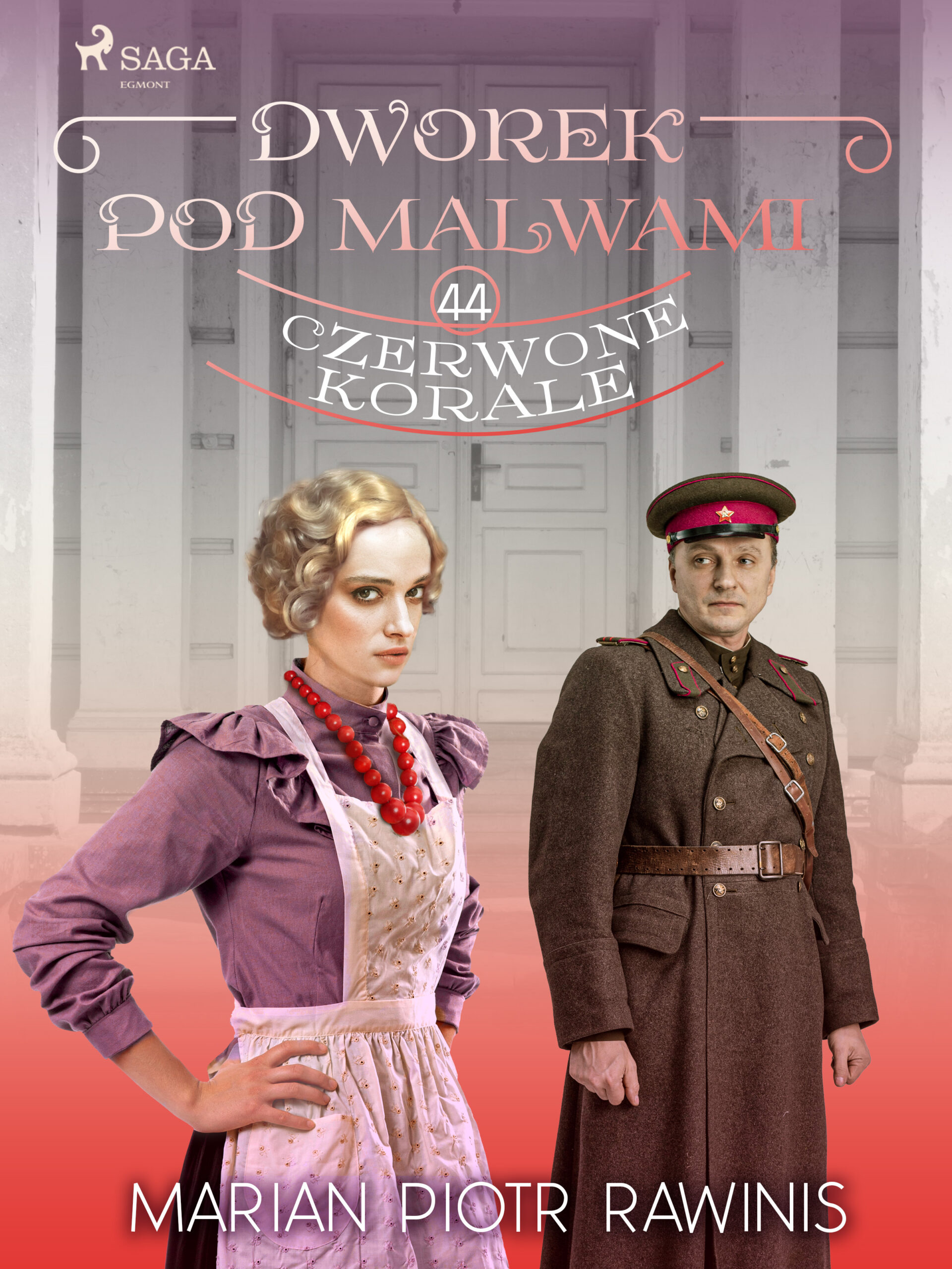 Dworek pod Malwami 44 - Czerwone korale — okładka e-booka