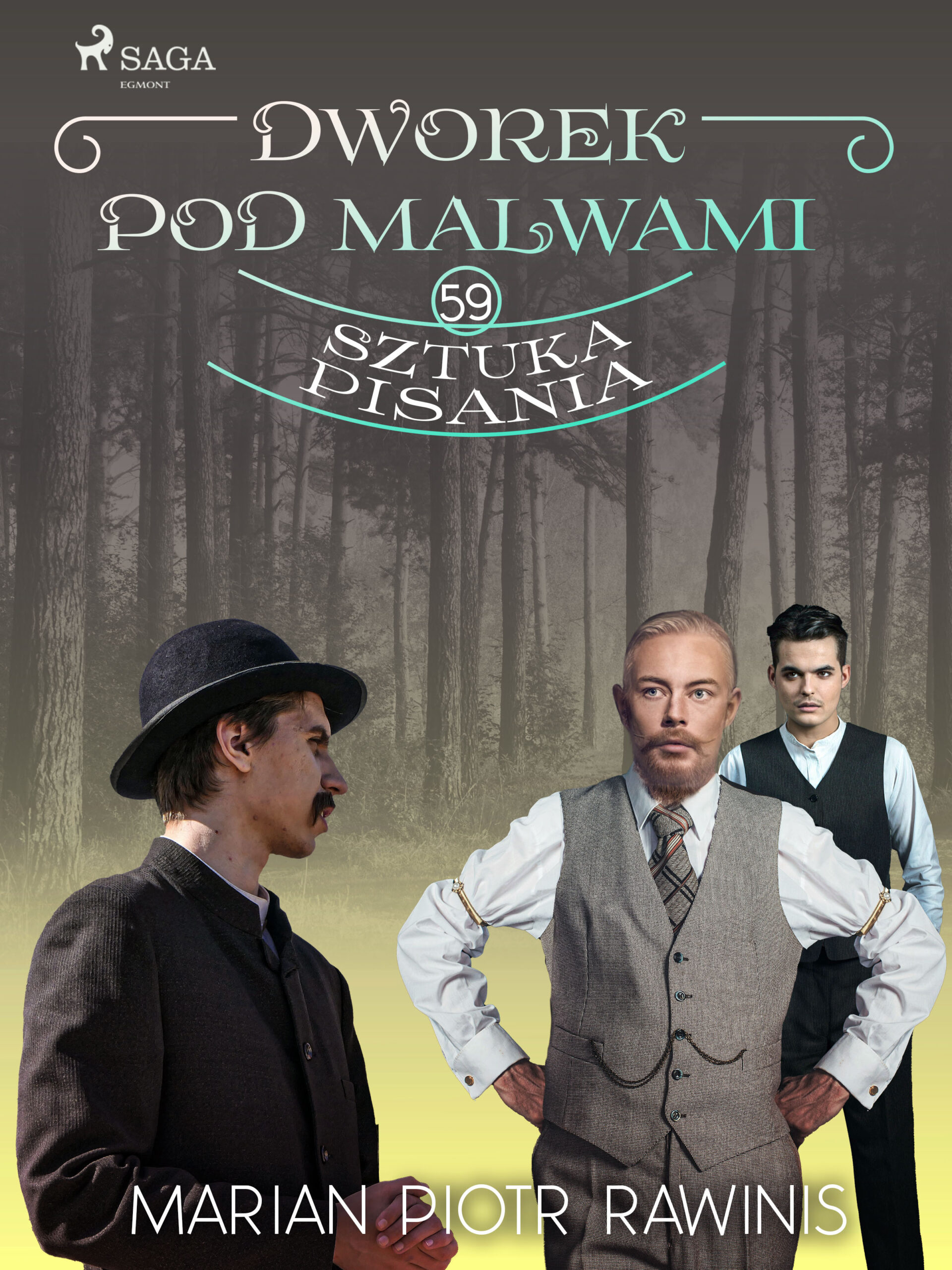 Dworek pod Malwami 59 - Sztuka pisania — okładka e-booka