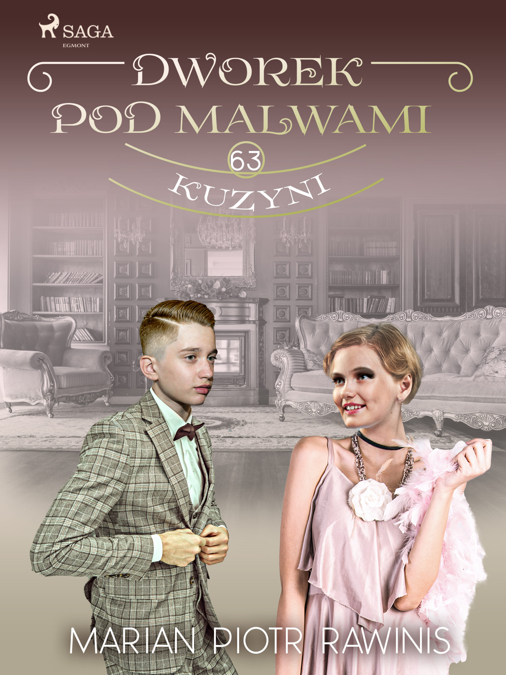 Dworek pod Malwami 63 - Kuzyni — okładka e-booka