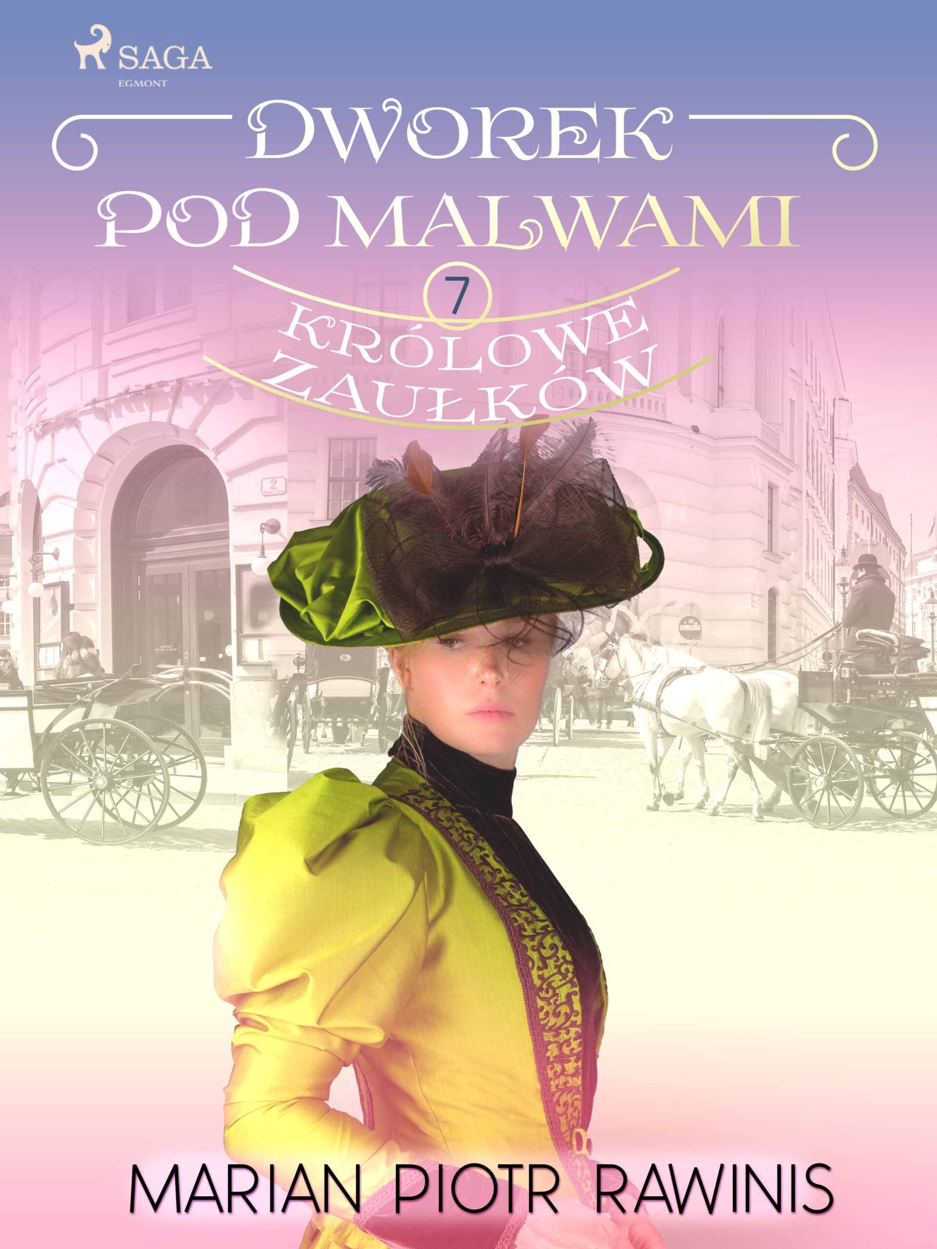 Dworek pod Malwami 7 - Królowe zaułków — okładka e-booka