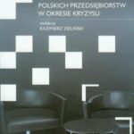 Działania dostosowawcze polskich przedsiębiorstw w okresie kryzysu — okładka e-booka