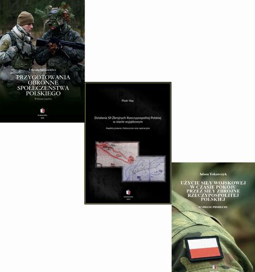 Tytuł: DZIAŁANIA SIŁ ZBROJNYCH RP W CZASIE KRYZYSU Pakiet 3 książki
Autor: Urszula Staśkiewicz, Adam Tokarczyk, Piotr Hac
Wydawnictwo: Towarzystwo Wiedzy Obronnej
Formaty: PDF