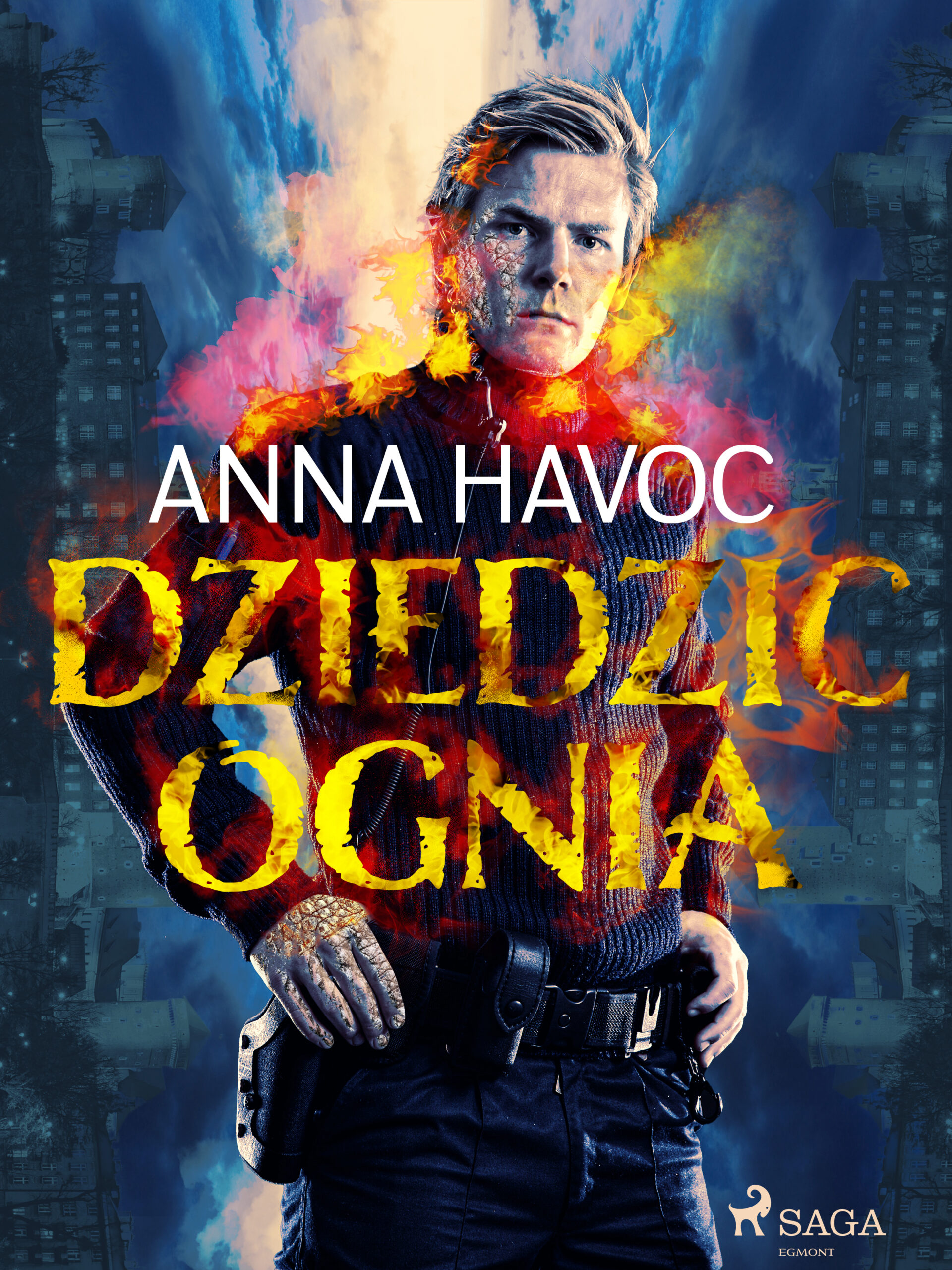 Dziedzic ognia — okładka e-booka