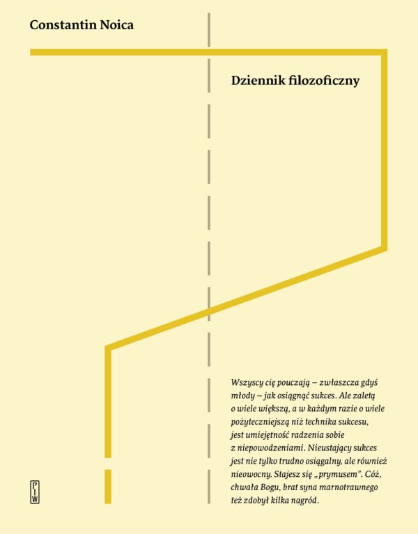 Dziennik filozoficzny — okładka
