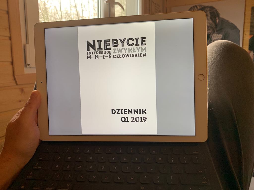 Tytuł: Dziennik "MentalWay" - Q1 2019 w wersji PDF
Autor: Michał Wawrzyniak
Wydawnictwo: MentalWay
Formaty: PDF