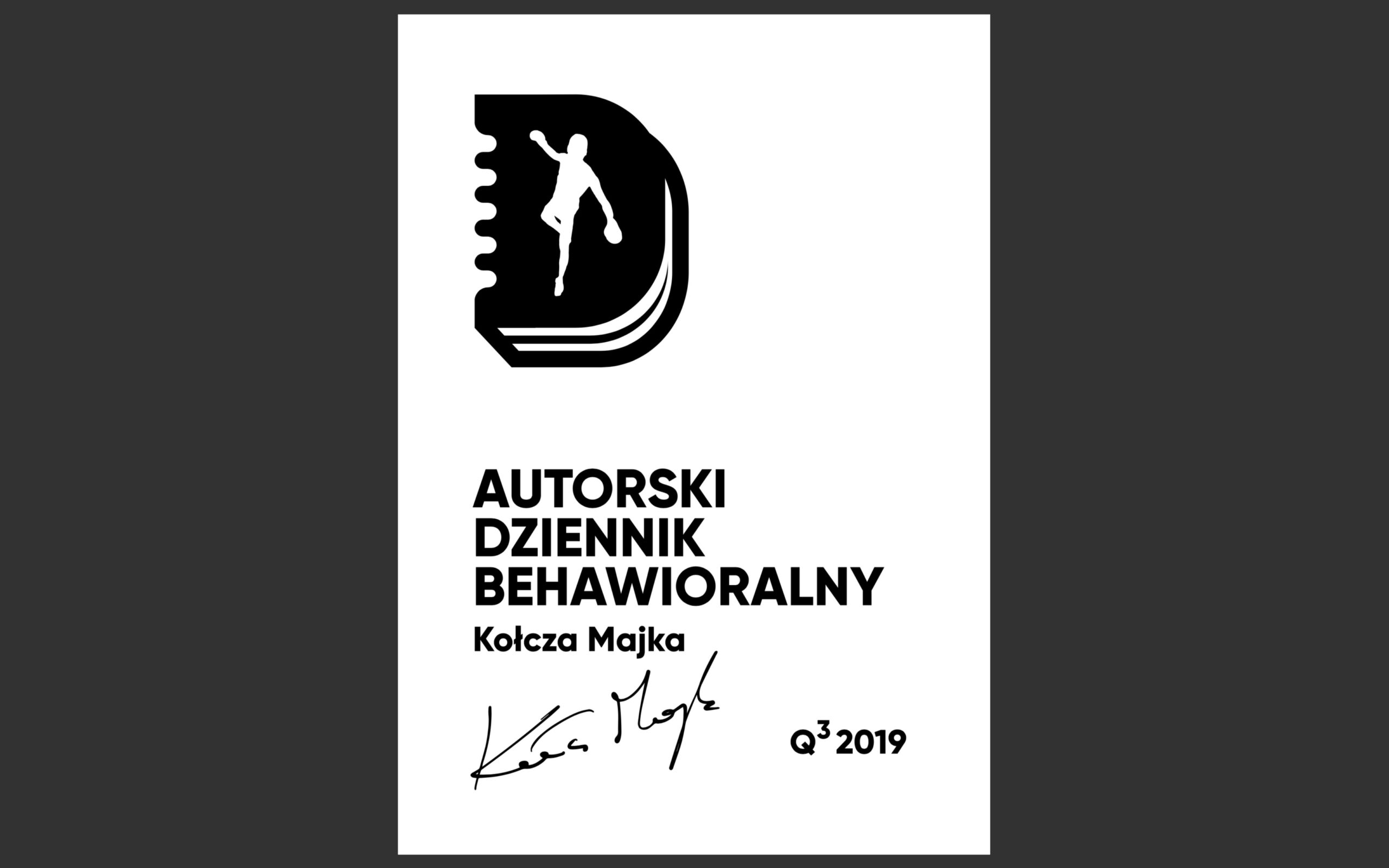 Tytuł: Dziennik "MentalWay" - Q3 2019 w wersji PDF
Autor: Michał Wawrzyniak
Wydawnictwo: MentalWay
Formaty: PDF