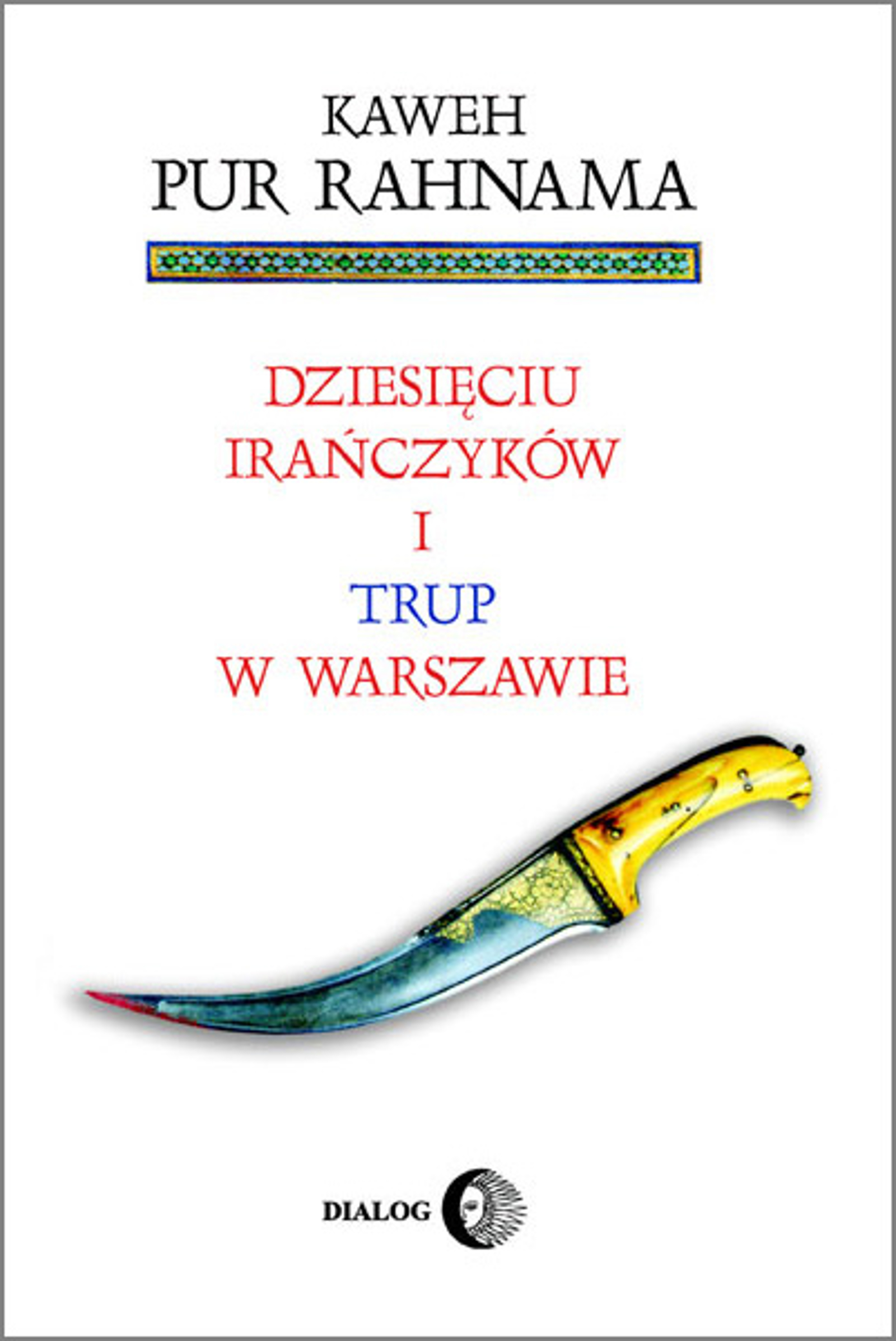 Dziesięciu Irańczyków i trup w Warszawie — okładka e-booka