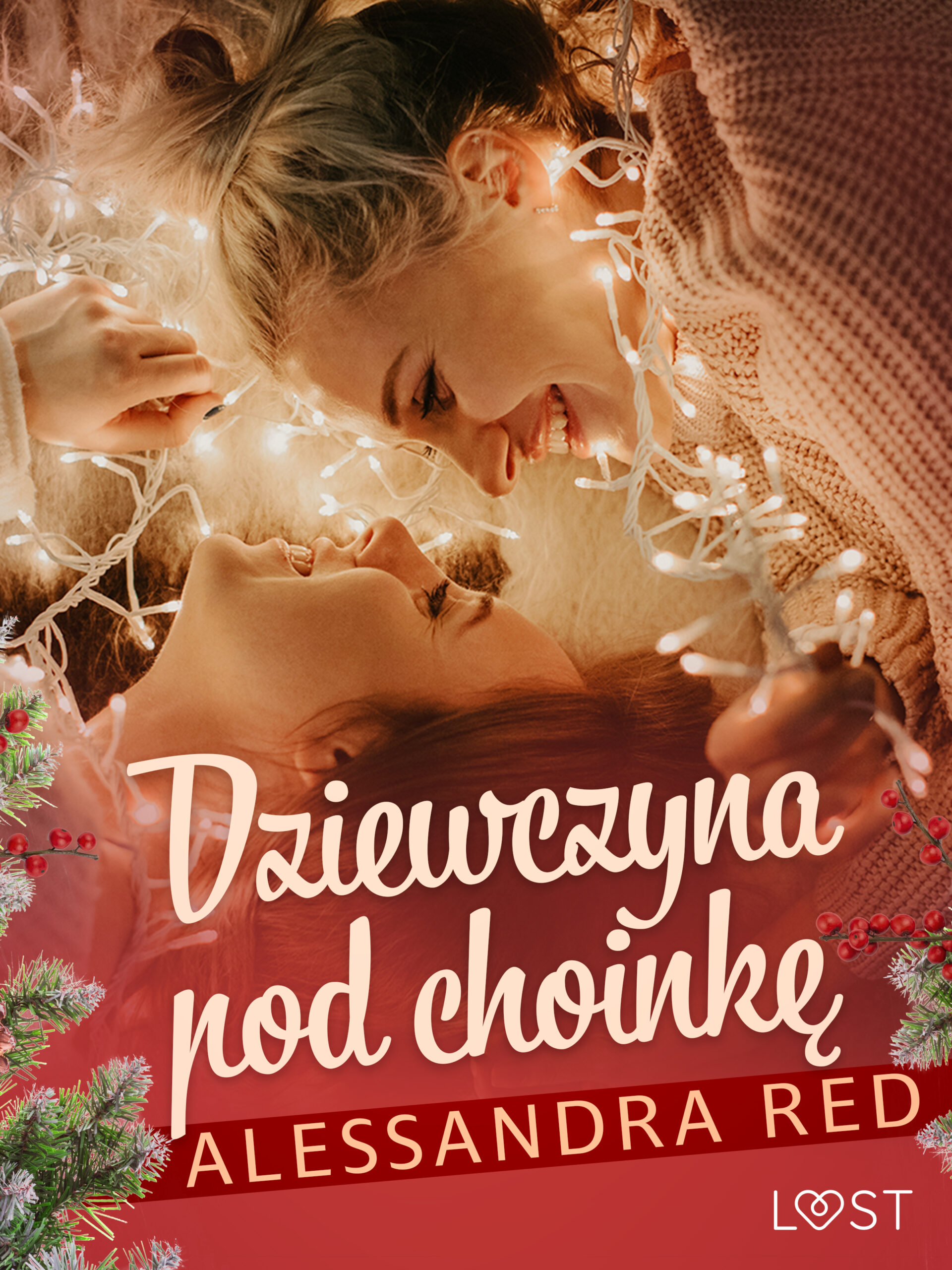 Dziewczyna pod choinkę – lesbijski romans erotyczny — okładka e-booka