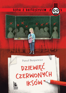 Dziewięć czerwonych iksów — okładka