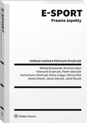 E-sport. Prawne aspekty — okładka e-booka