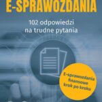 E-Sprawozdania 102 odpowiedzi na trudne pytania — okładka e-booka
