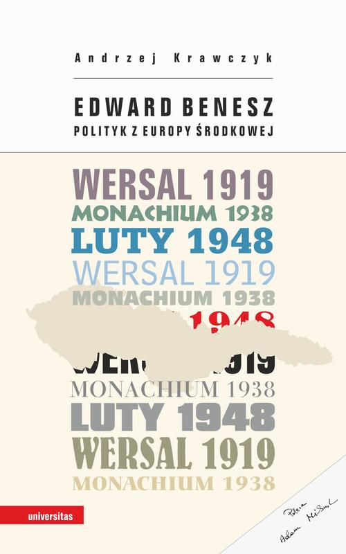 Edward Benesz Polityk z Europy Środkowej — okładka e-booka