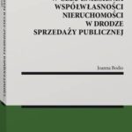 Egzekucja w celu zniesienia współwłasności nieruchomości w drodze sprzedaży publicznej — okładka e-booka
