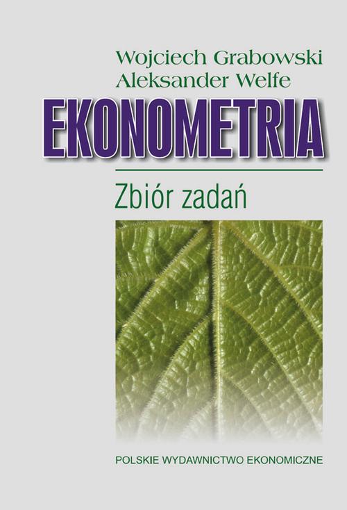 Ekonometria. Zbiór zadań — okładka e-booka