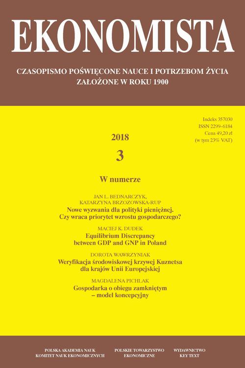 Tytuł: Ekonomista 2018 nr 3
Autor: Praca zbiorowa
Wydawnictwo: Key Text
Formaty: PDF