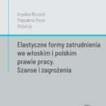 Tytuł: Elastyczne formy zatrudnienia we włoskim i polskim prawie pracy. Szanse i zagrożenia
Autor: Magdalena Rycak, Angelica Riccardi
Wydawnictwo: Uczelnia Łazarskiego
Formaty: EPUB