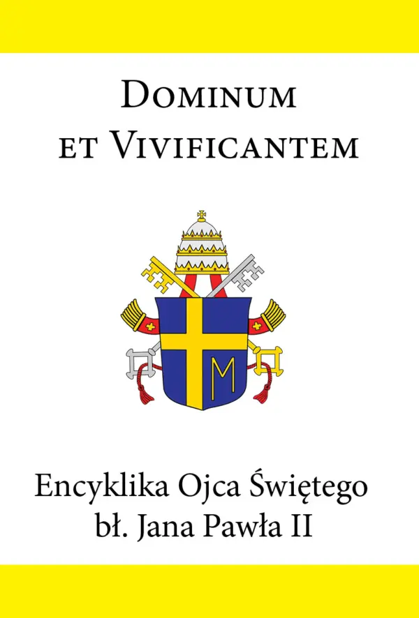 Encyklika Ojca Świętego bł. Jana Pawła II DOMINUM ET VIVIFICANTEM — okładka e-booka