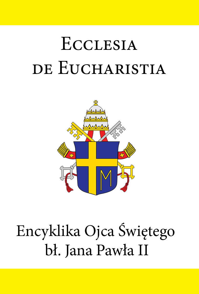 Tytuł: Encyklika Ojca Świętego bł. Jana Pawła II ECCLESIA DE EUCHARISTIA
Autor: Jan Paweł II
Wydawnictwo: Rafael
Formaty: EPUB, MOBI