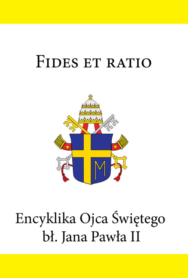 Encyklika Ojca Świętego bł. Jana Pawła II FIDES ET RATIO — okładka e-booka
