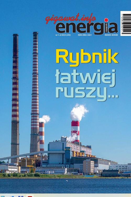 Tytuł: Energia Gigawat 1-2/2023
Autor: zespół autorów
Wydawnictwo: AGENT PR Sylwester Wolak
Formaty: PDF