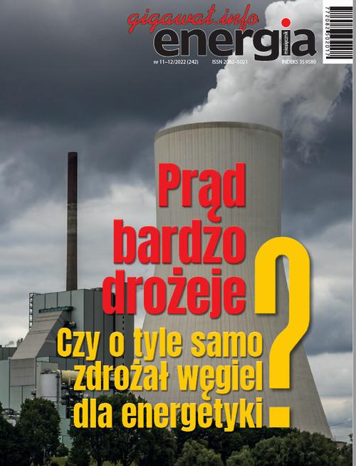 Tytuł: Energia Gigawat 11-12/2022
Autor: zespół autorów
Wydawnictwo: AGENT PR Sylwester Wolak
Formaty: PDF