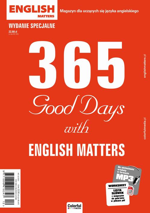 English Matters - 365 Good Days with English Matters — okładka wydania