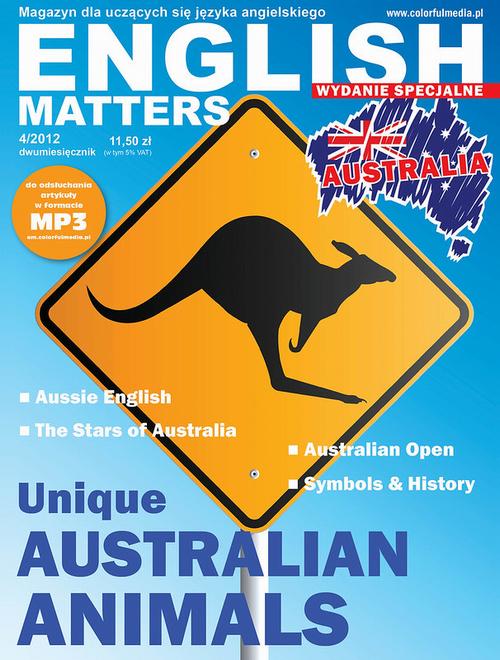English Matters - Australia — okładka wydania