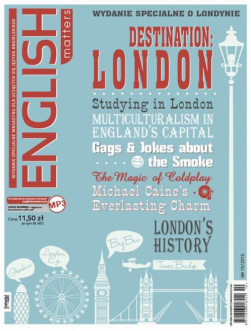 English Matters - Destination: London — okładka wydania