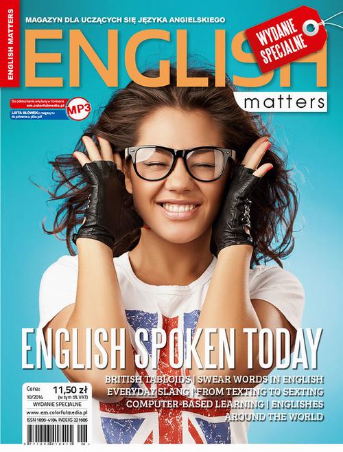 English Matters - English Spoken Today — okładka wydania