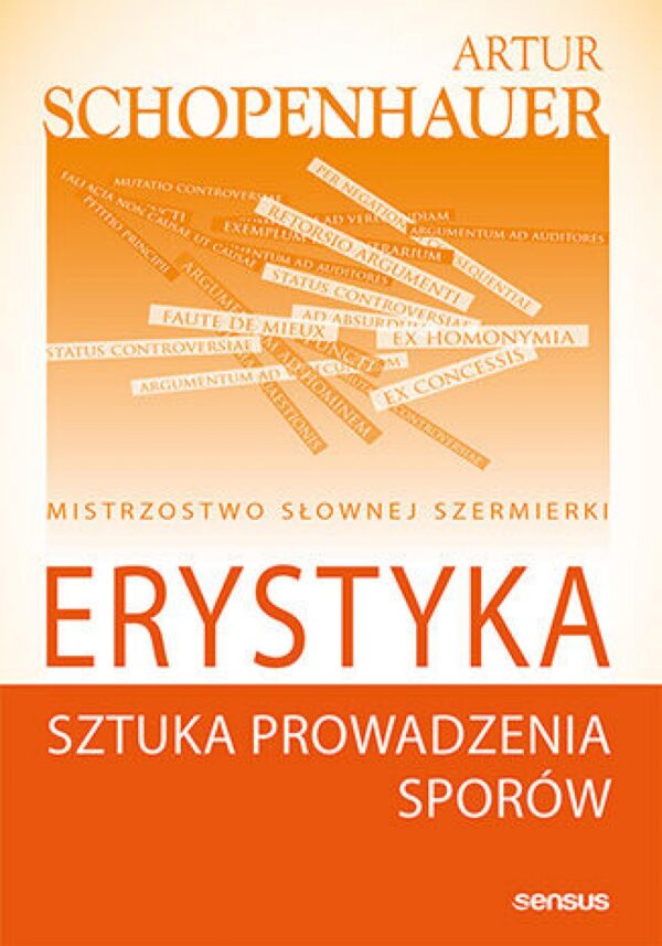 Erystyka. Sztuka prowadzenia sporów — okładka e-booka