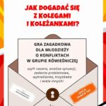 Tytuł: Escape room. Jak dogadać się z kolegami i koleżankami? Gra zagadkowa dla młodzieży o konfliktach w grupie rówieśniczej
Autor: Katarzyna Skoczylas-Płuska
Wydawnictwo: Katarzyna Skoczylas-Płuska
Formaty: PDF