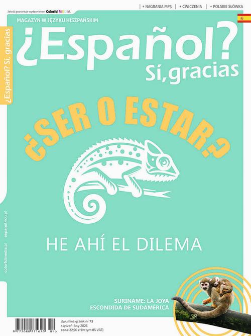 Tytuł: Espanol Si gracias 73
Autor: Colorful Media
Wydawnictwo: Colorful Media
Formaty: PDF