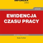 Ewidencja czasu pracy — okładka e-booka