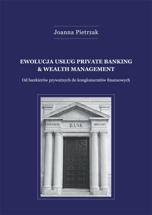 Ewolucja usług private banking & wealth management — okładka e-booka