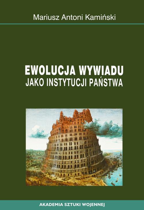 Ewolucja wywiadu jako instytucji państwa — okładka e-booka
