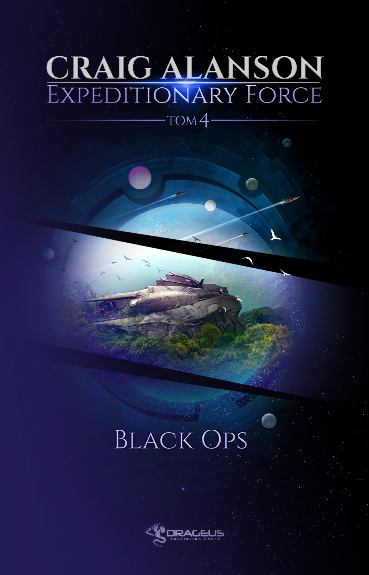 Tytuł: Expeditionary Force (#4). Expeditionary Force. Tom 4. Black Ops
Autor: Craig Alanson
Wydawnictwo: Wydawnictwo Drageus
Formaty: EPUB, MOBI