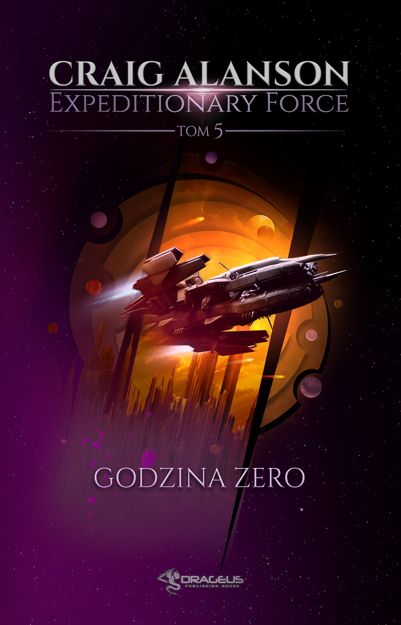 Tytuł: Expeditionary Force (#5). Expeditionary Force. Tom 5. Godzina Zero
Autor: Craig Alanson
Wydawnictwo: Wydawnictwo Drageus
Formaty: EPUB, MOBI