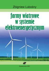 Farmy wiatrowe w systemie elektroenergetycznym — okładka e-booka