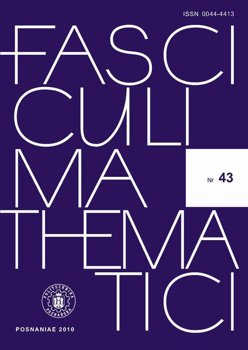 Tytuł: Fasciculi Mathematici 2010/43
Autor: Praca zbiorowa
Wydawnictwo: Wydawnictwo Politechniki Poznańskiej
Formaty: PDF