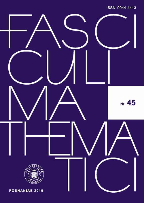 Tytuł: Fasciculi Mathematici 2010/45
Autor: Praca zbiorowa
Wydawnictwo: Wydawnictwo Politechniki Poznańskiej
Formaty: PDF