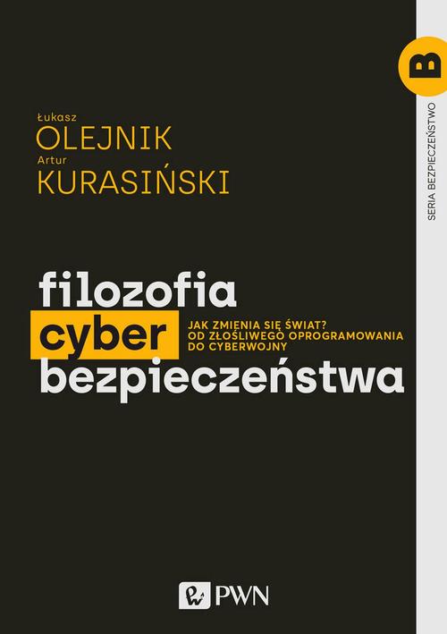 Filozofia cyberbezpieczeństwa — okładka e-booka
