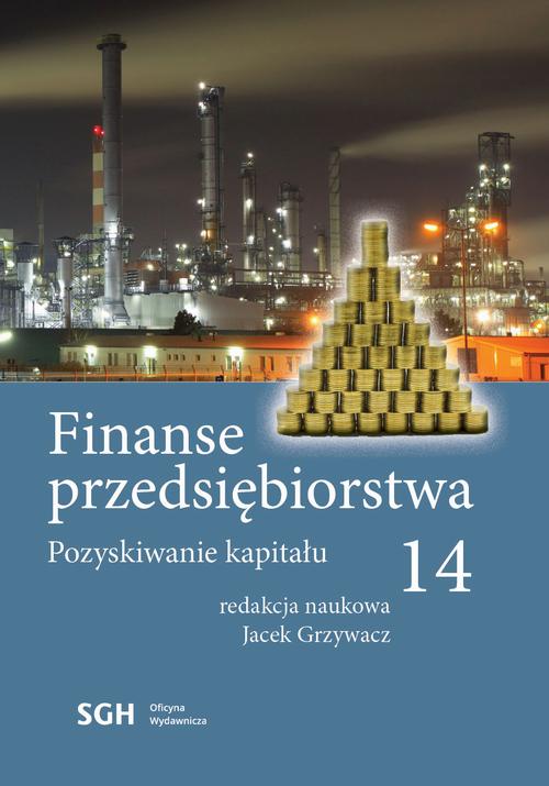 Finanse przedsiębiorstwa 14. Pozyskiwanie kapitału — okładka e-booka